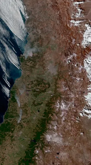 Image for 2024 Chile wildfires